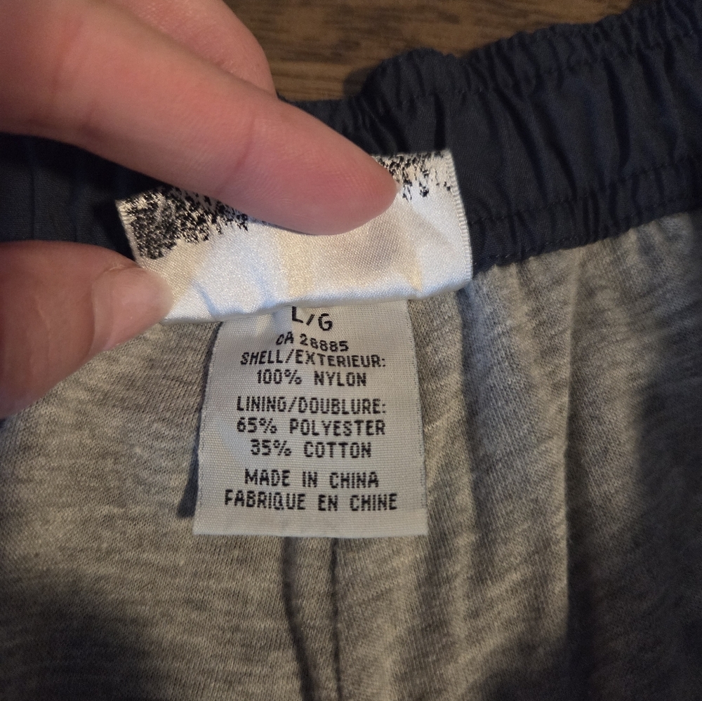 Y2K Vibes Tear Away Swish Pants Cotton Blend Lined - Picture 5 of 7